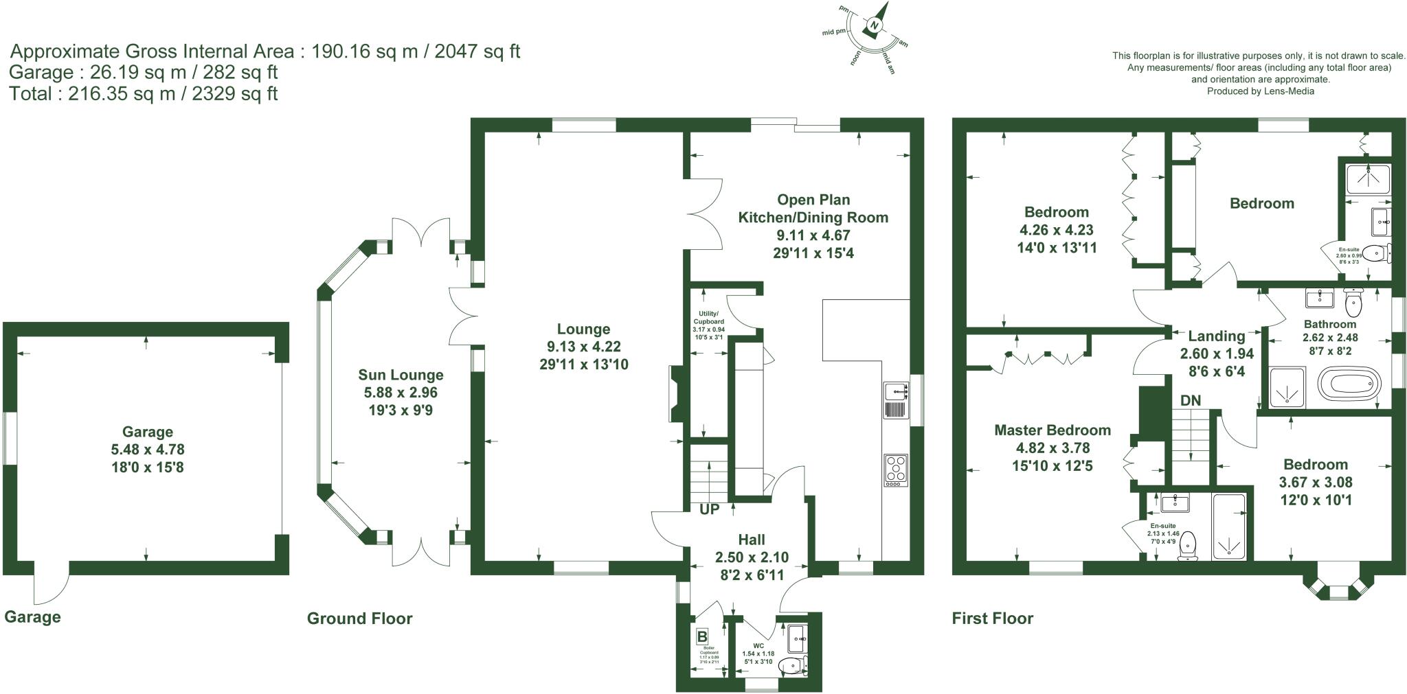 Dubside, Wrea Green, Preston, Lancashire floorplan