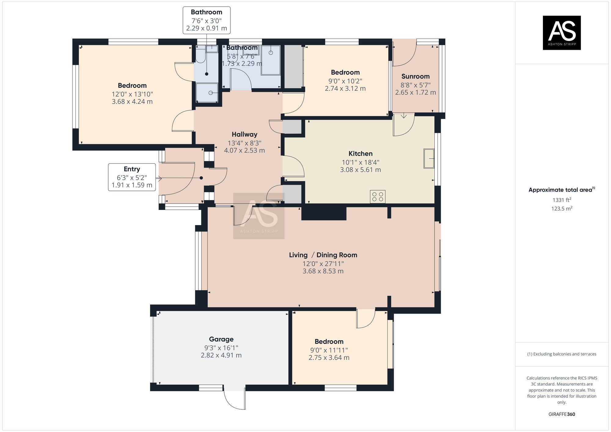 Tollgates, Battle, TN33 floorplan