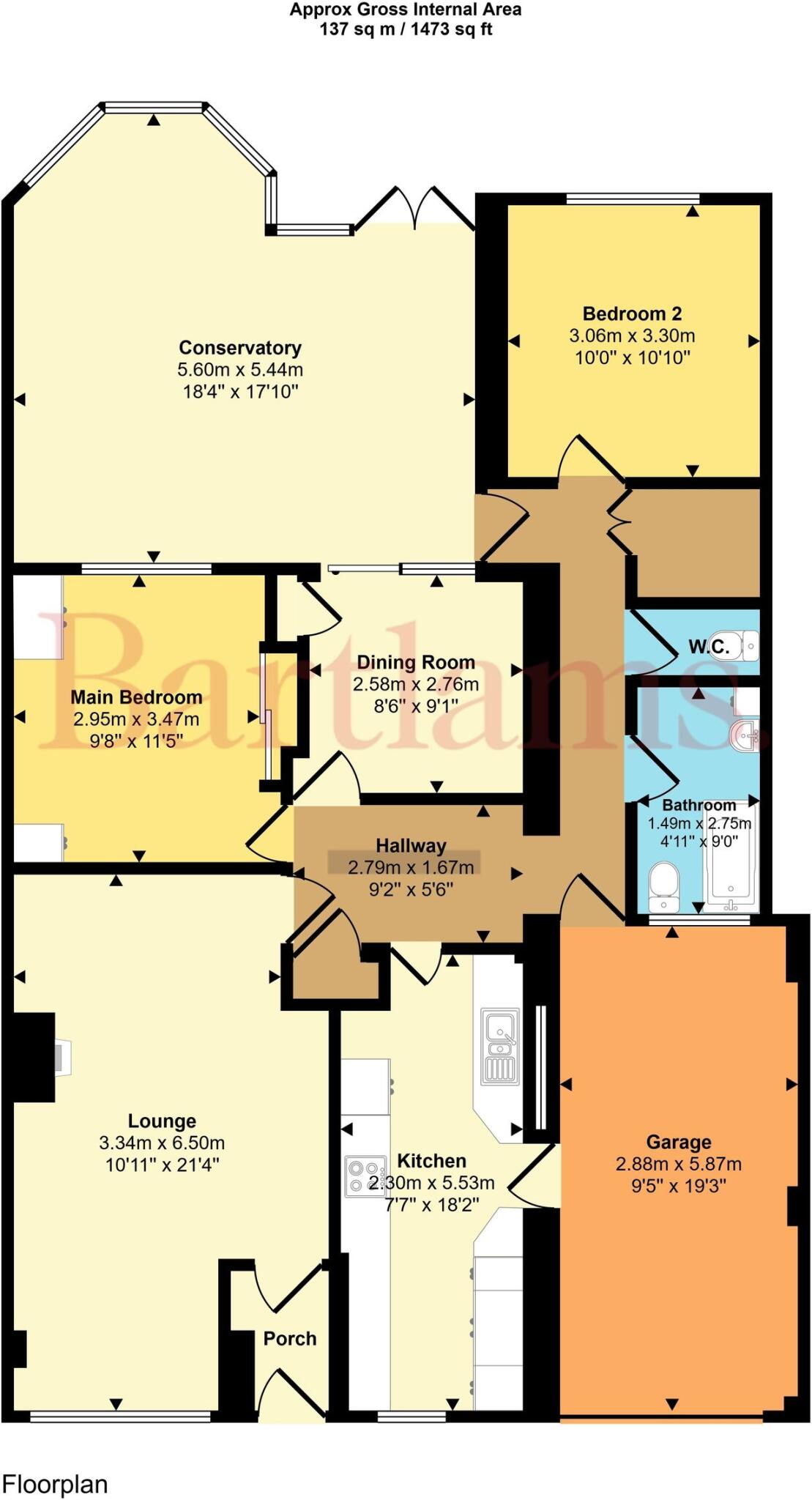 Windsor Road, Albrighton, WV7 floorplan