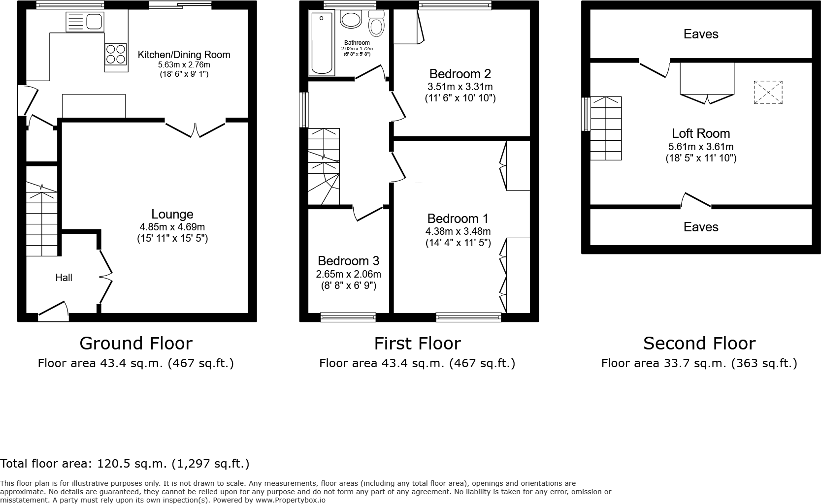School Lane, Kirkheaton floorplan