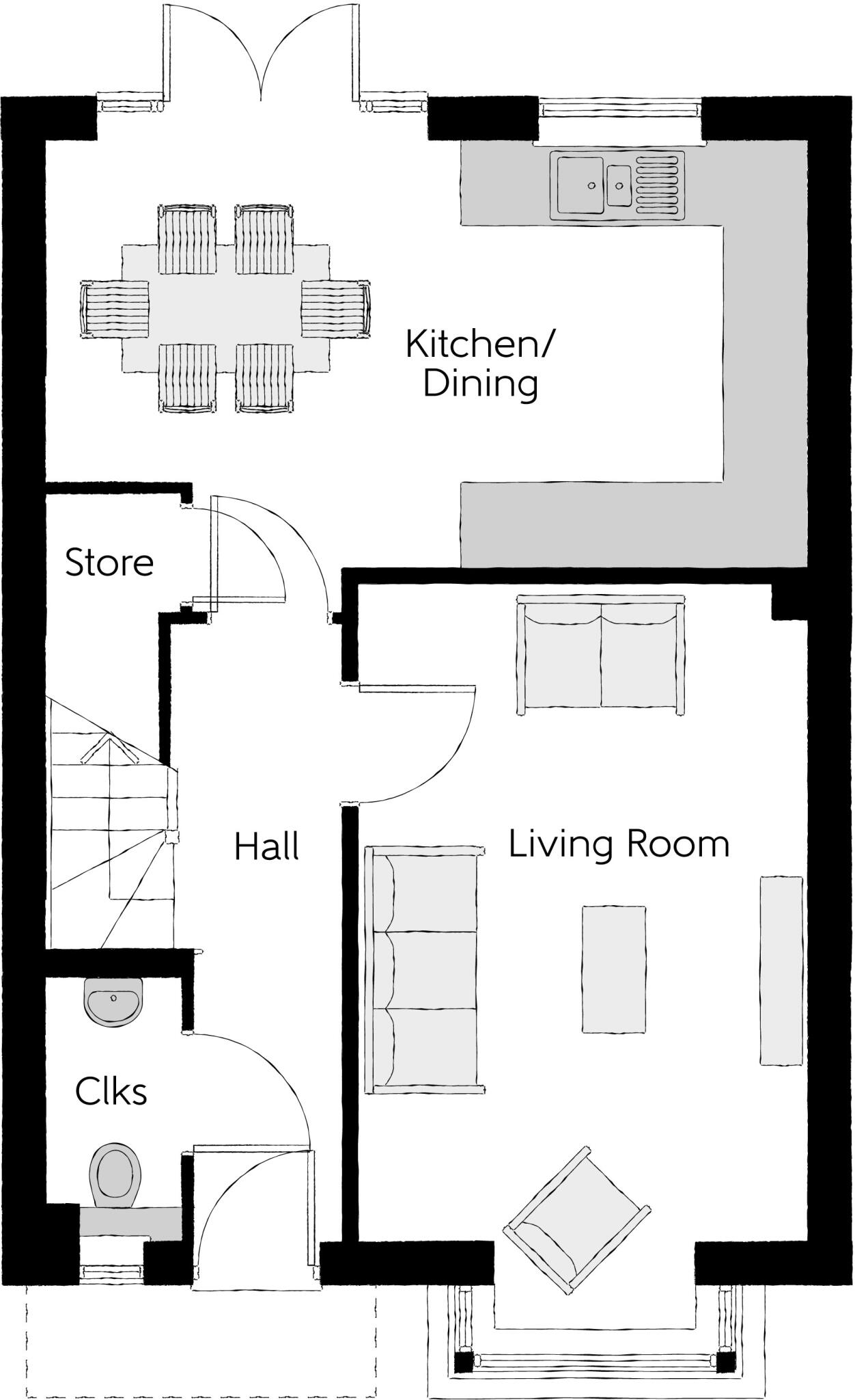 Burtonwood Road, Warrington, Cheshire, WA5 3TZ floorplan