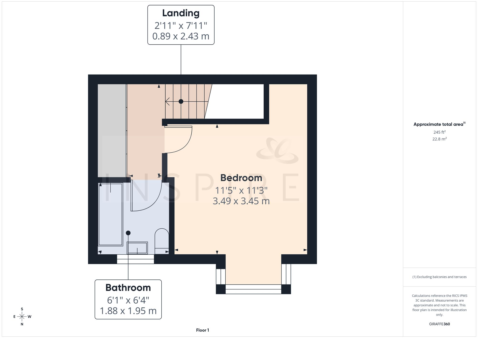 Stirling Close, Maidenbower, RH10 floorplan