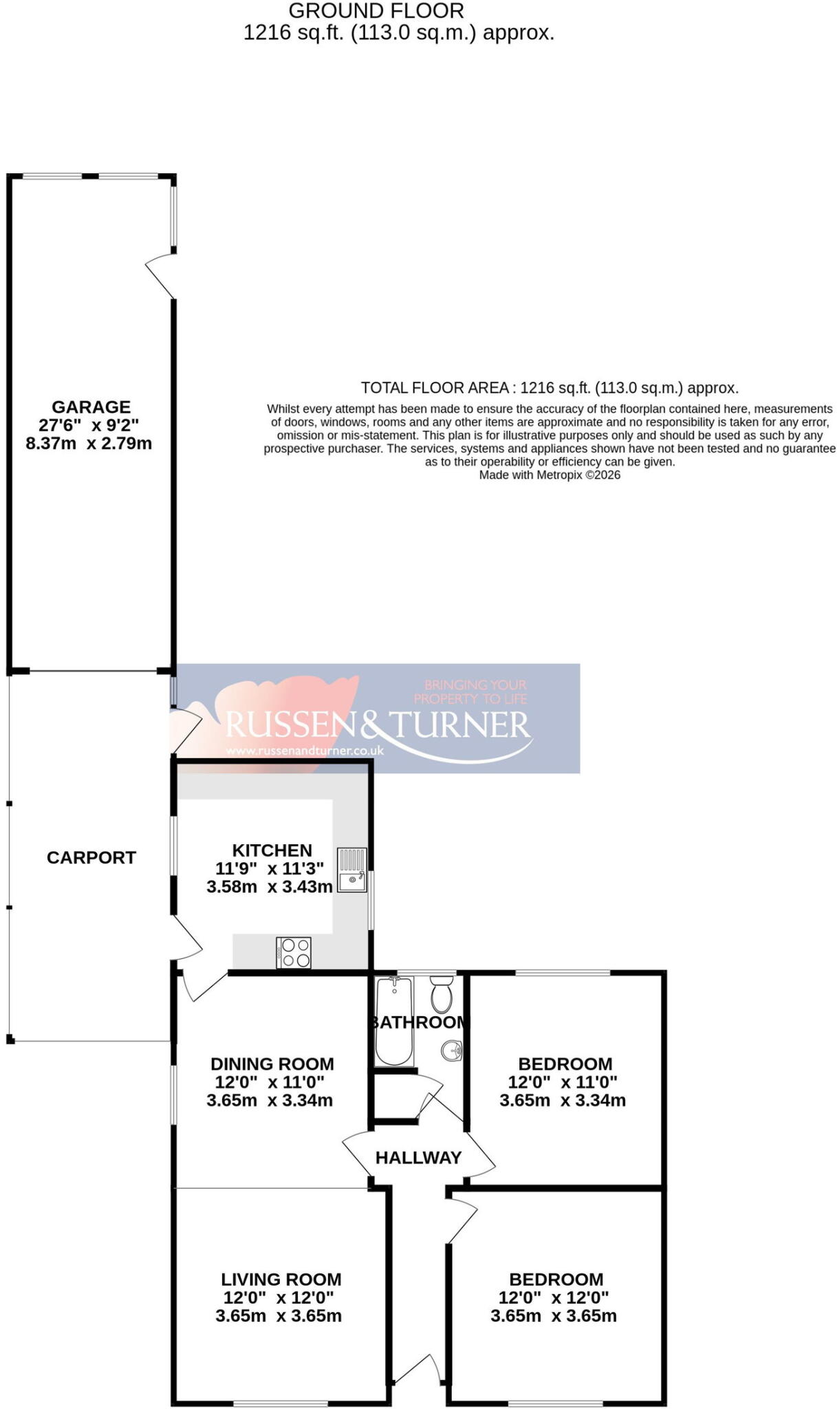 Hillgate Street, Terrington St Clement floorplan