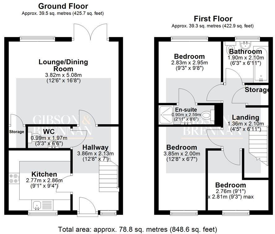 Dennington Crescent, Basildon, Essex, SS14 floorplan