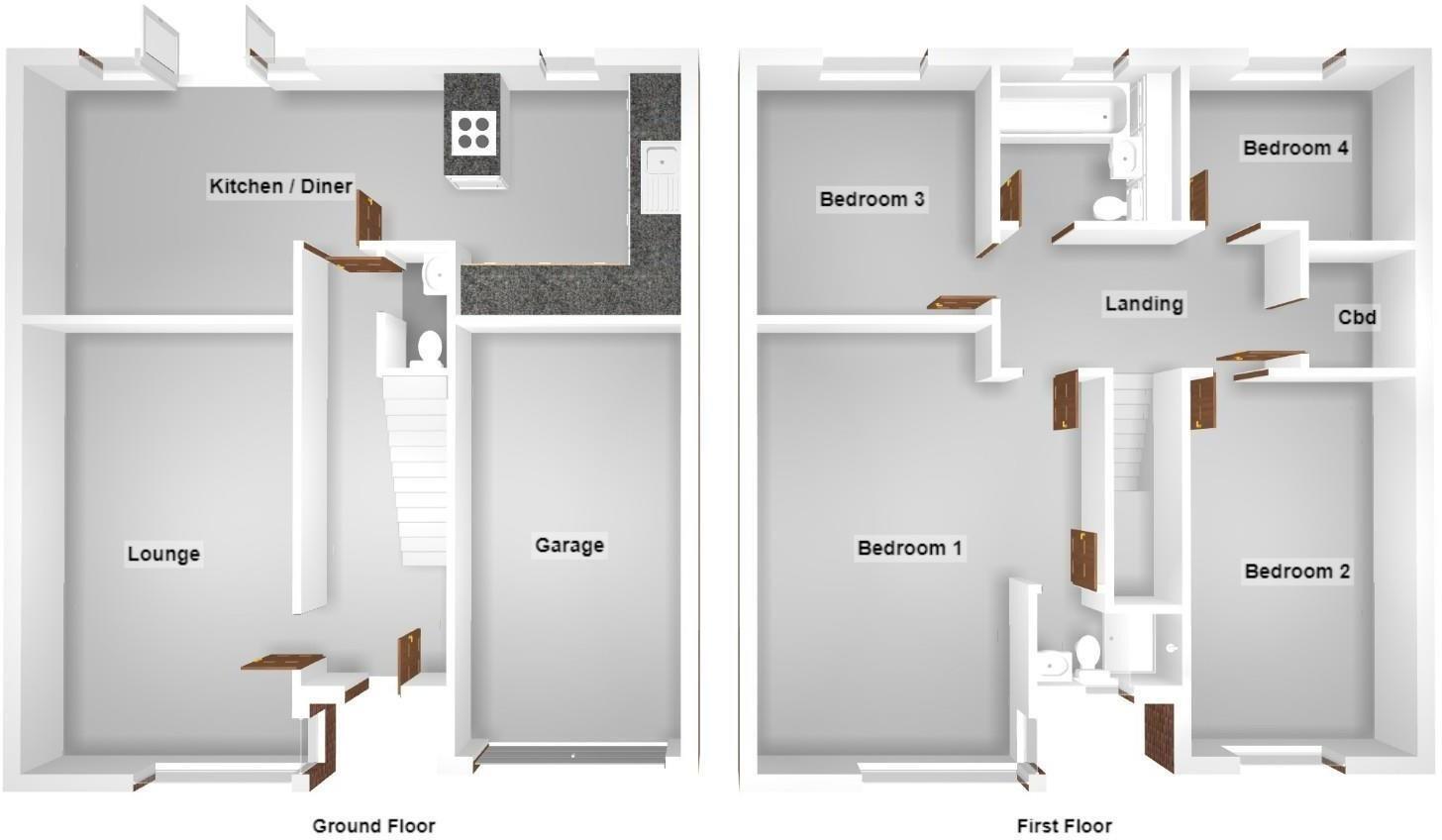 Beldon Close, Dalton-Le-Dale, Seaham, Durham, SR7 8LD floorplan