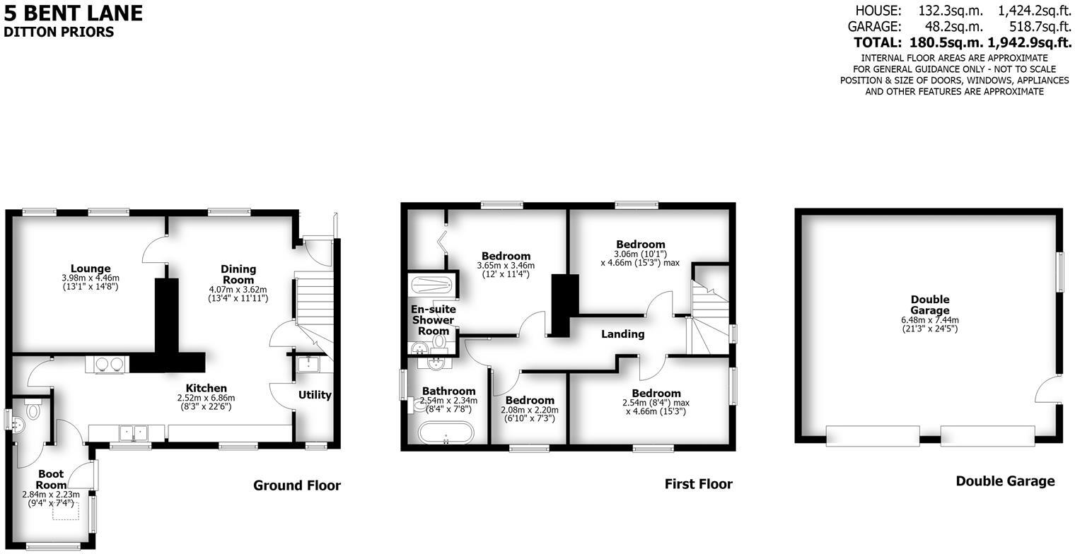 5 Bent Lane, Ditton Priors, Bridgnorth floorplan