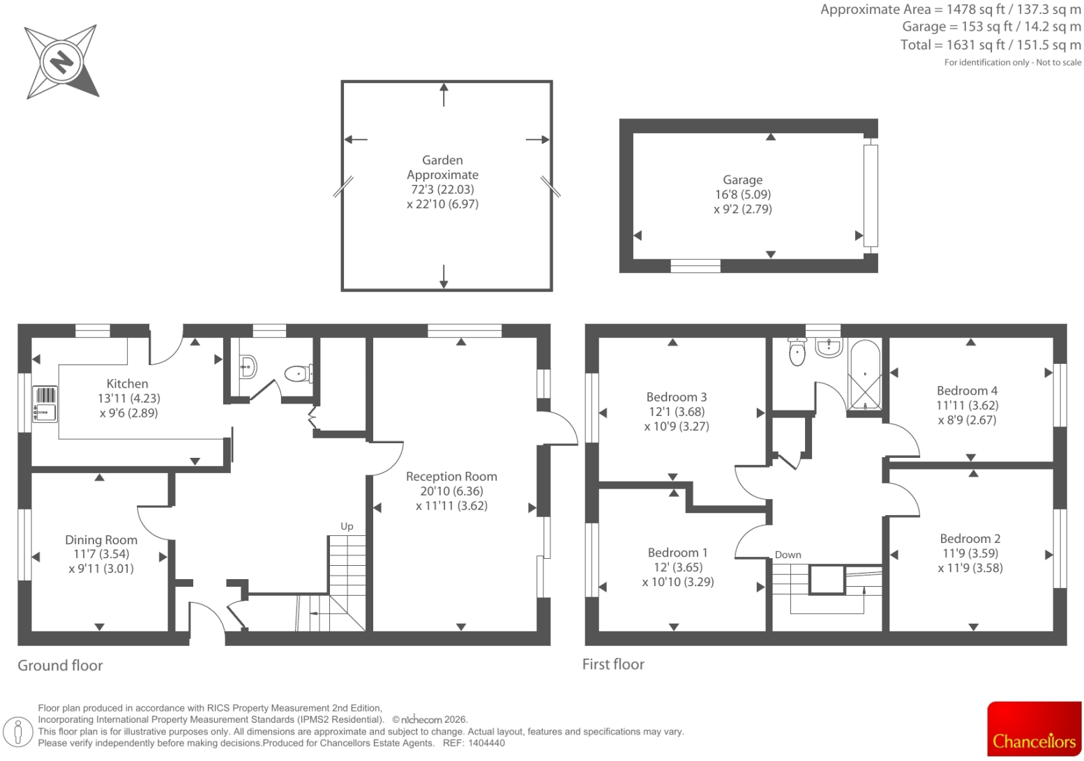 Stephen Road, Headington, Oxford floorplan
