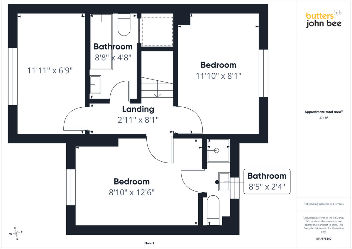 Bennett Close, Crewe floorplan