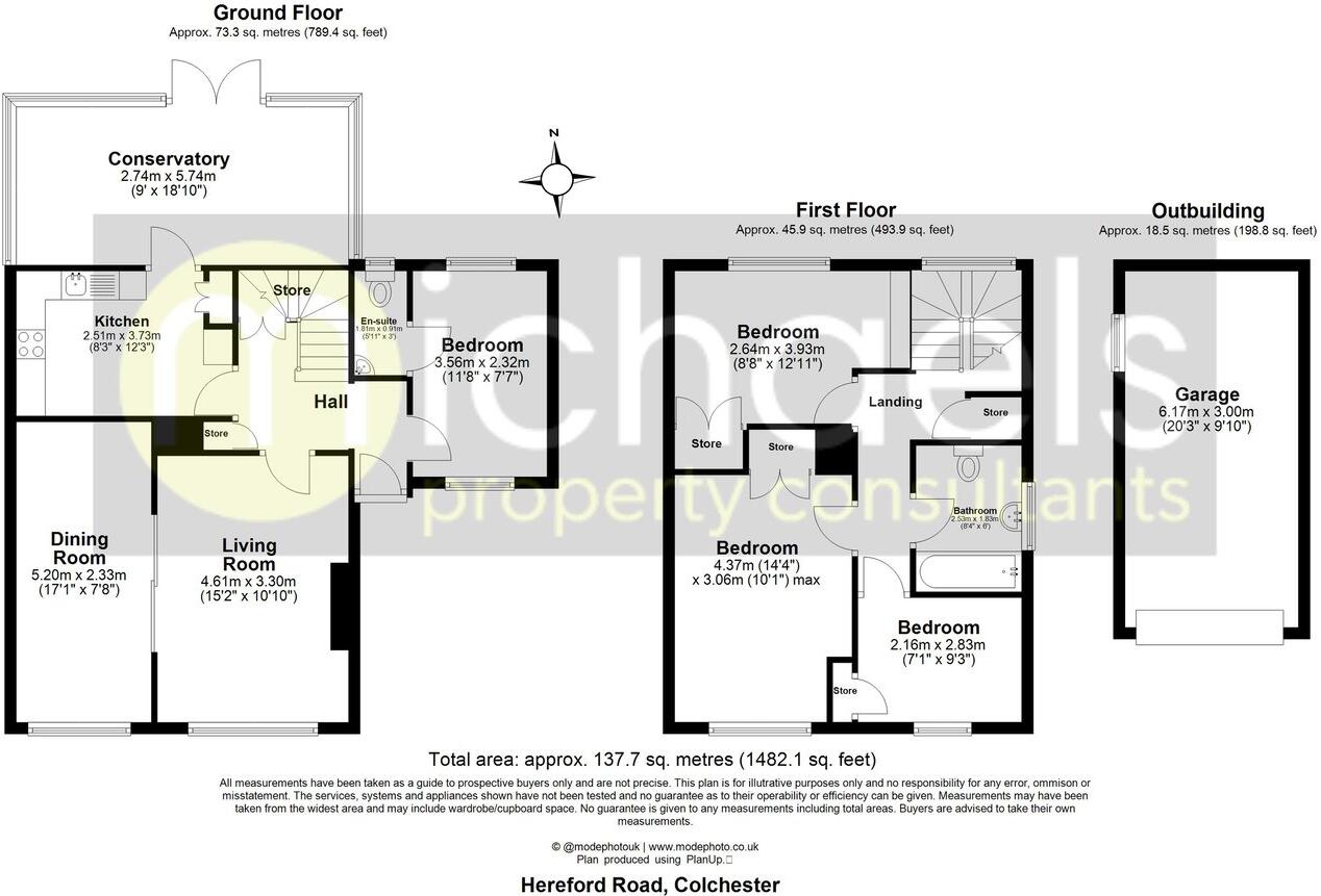 Hereford Road, Colchester, CO1 floorplan