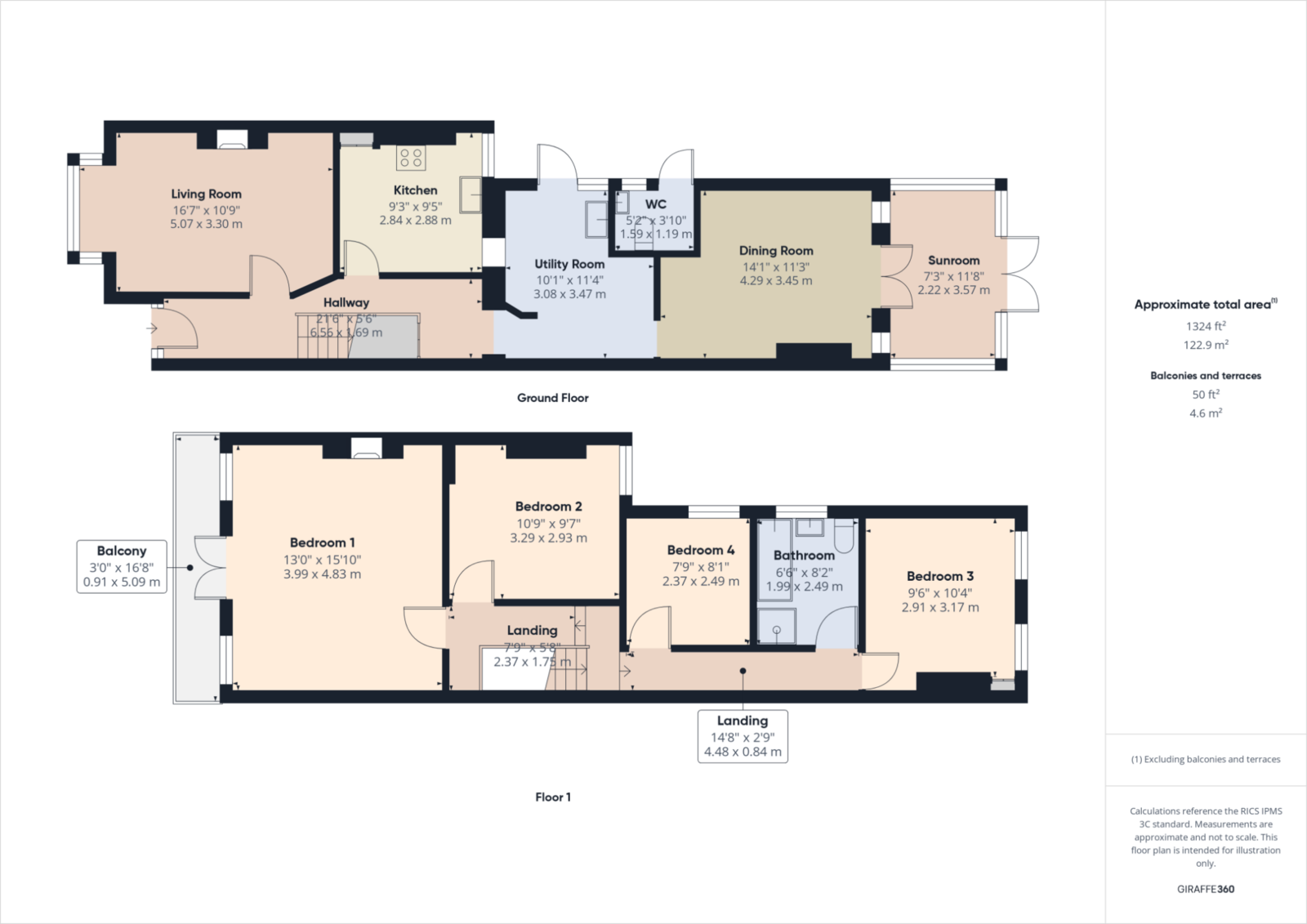 Thetford Road, Ashford, TW15 floorplan