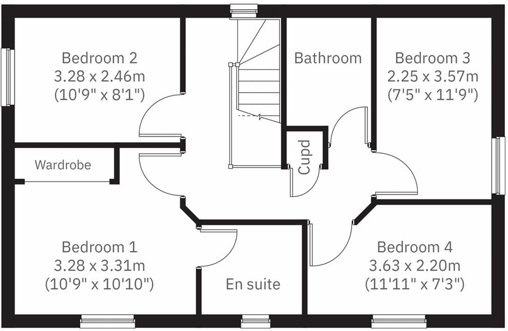 Beard Close, Kenilworth, PLOT 53 floorplan