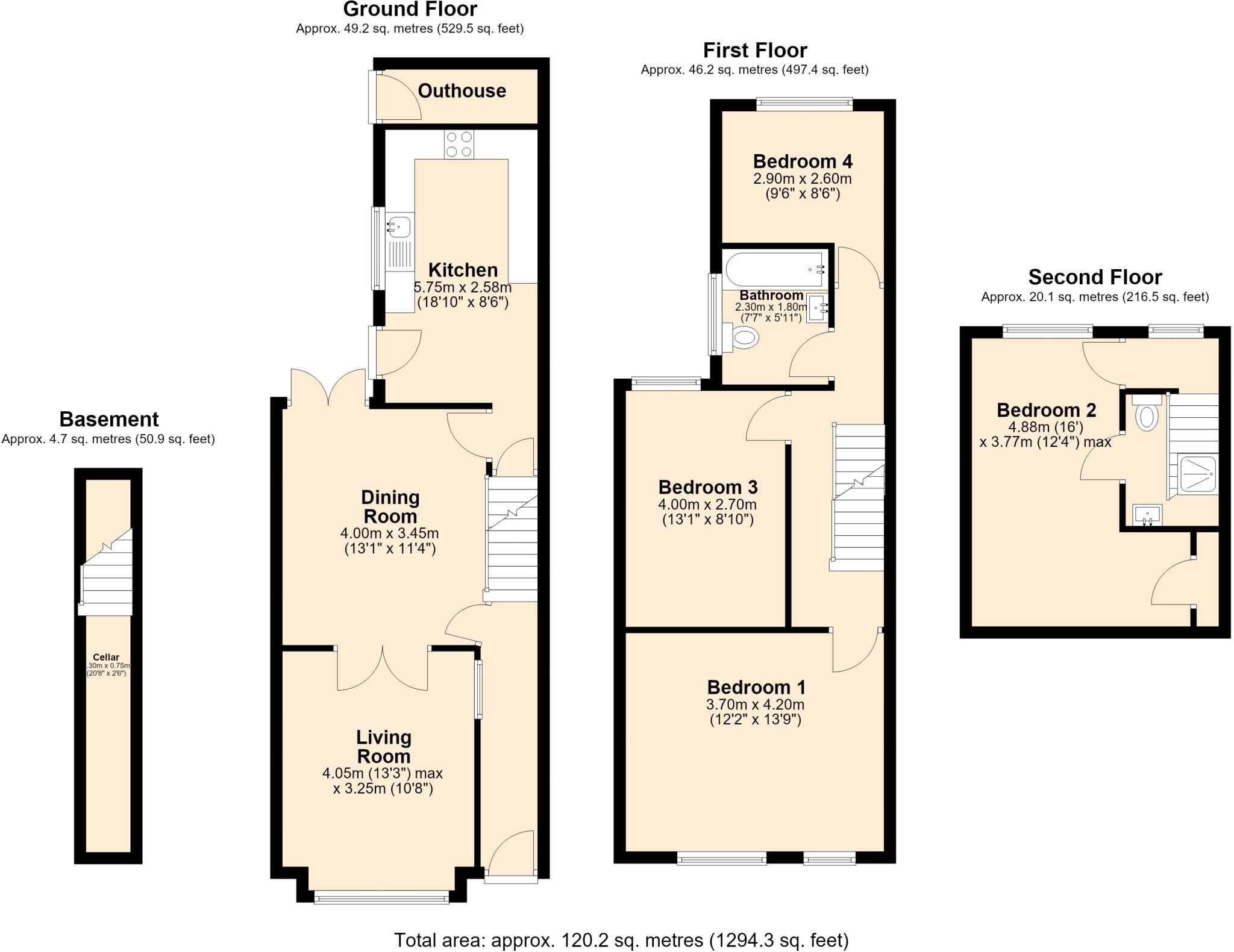Lawson Grove, Sale, Trafford floorplan