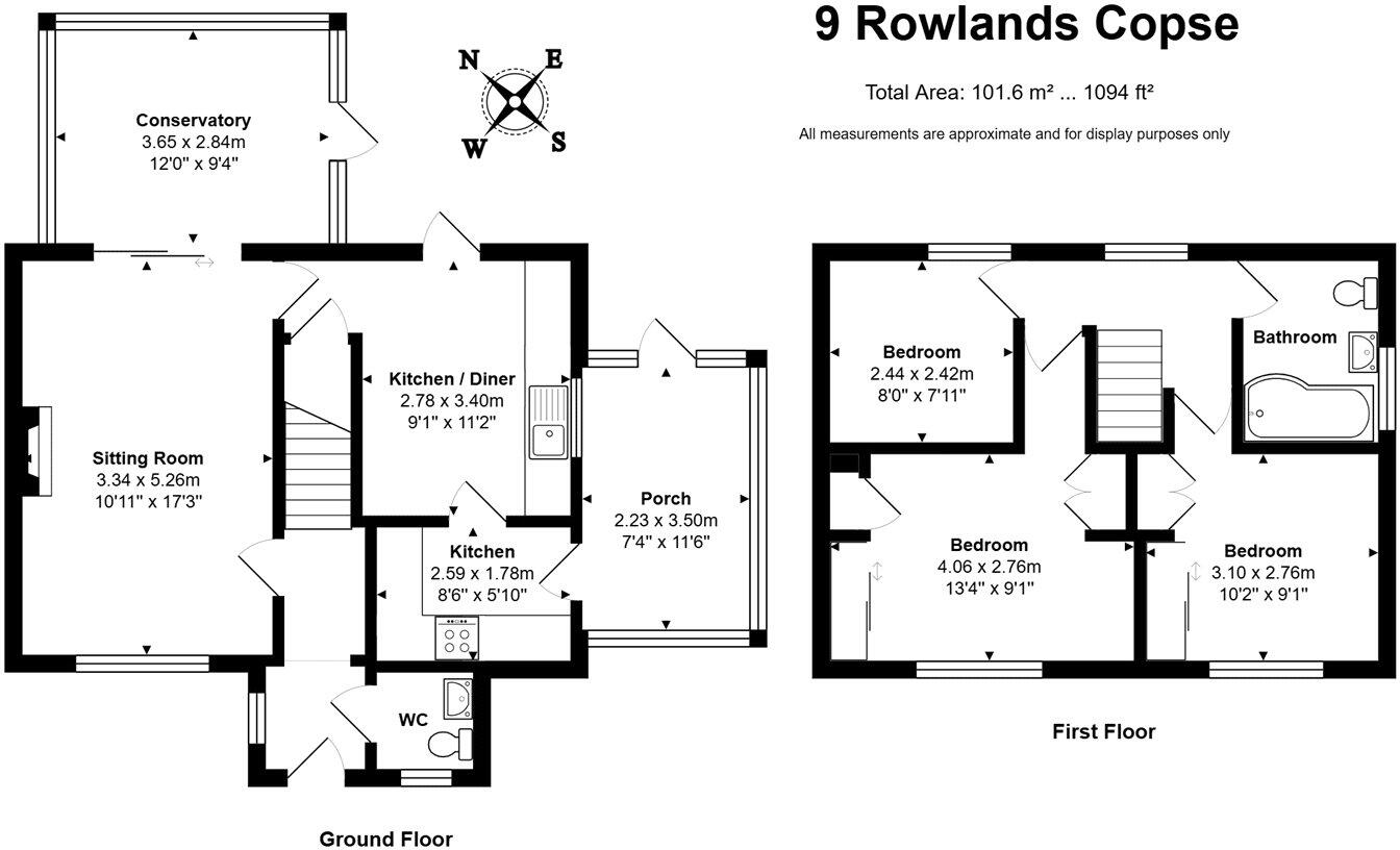 Rowlands Copse, Midgham, Woolhampton, Berkshire, RG7 floorplan