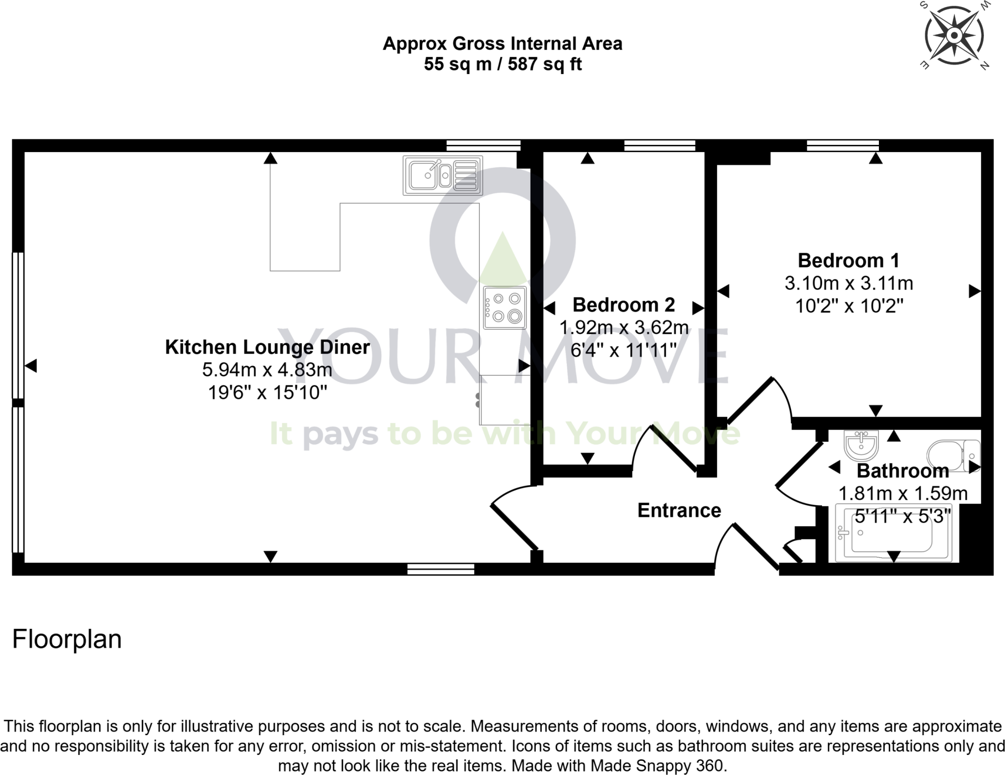 Batchen Lane, Elgin, Moray, IV30 floorplan