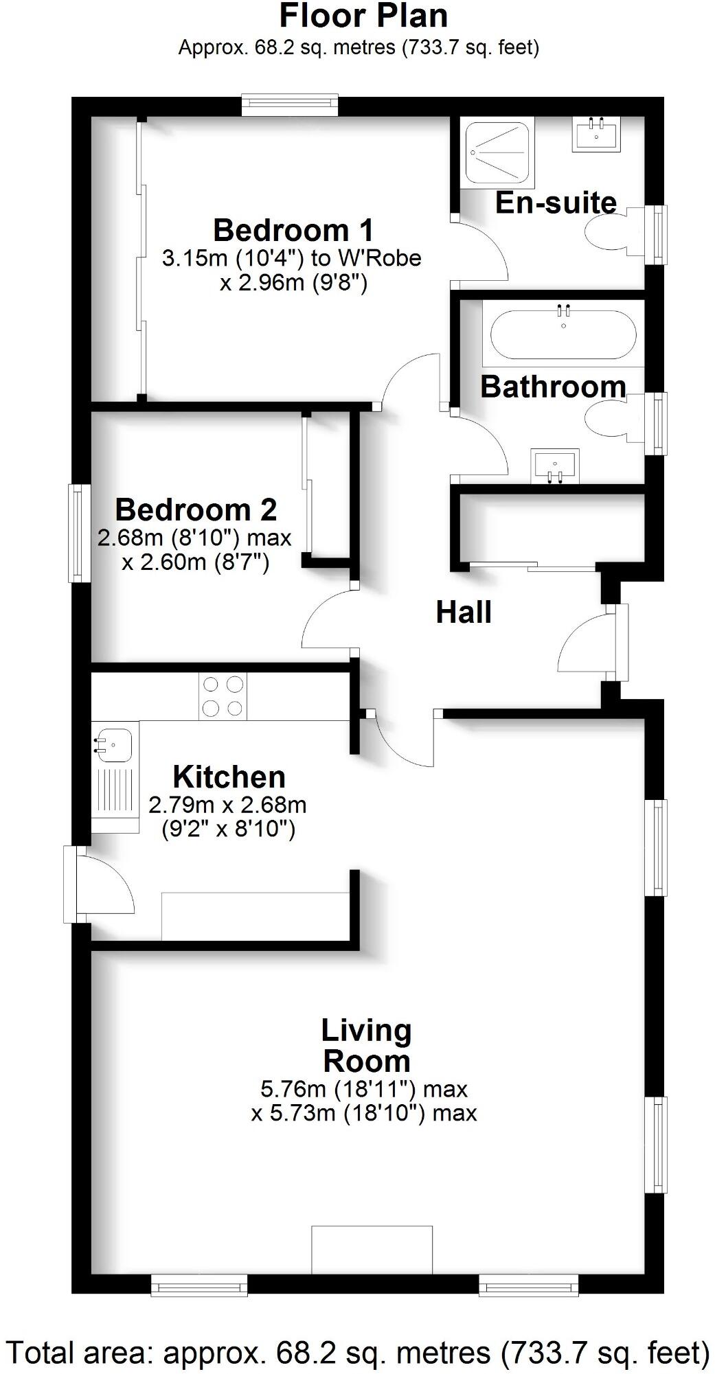 Hamble Park, Warsash floorplan