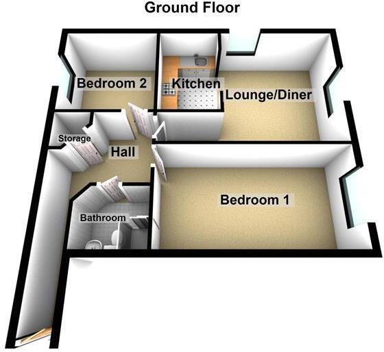 River House, Common Road, Evesham floorplan