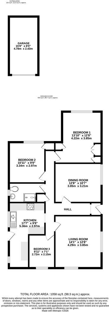 Poplar Road, Denham, Uxbridge floorplan