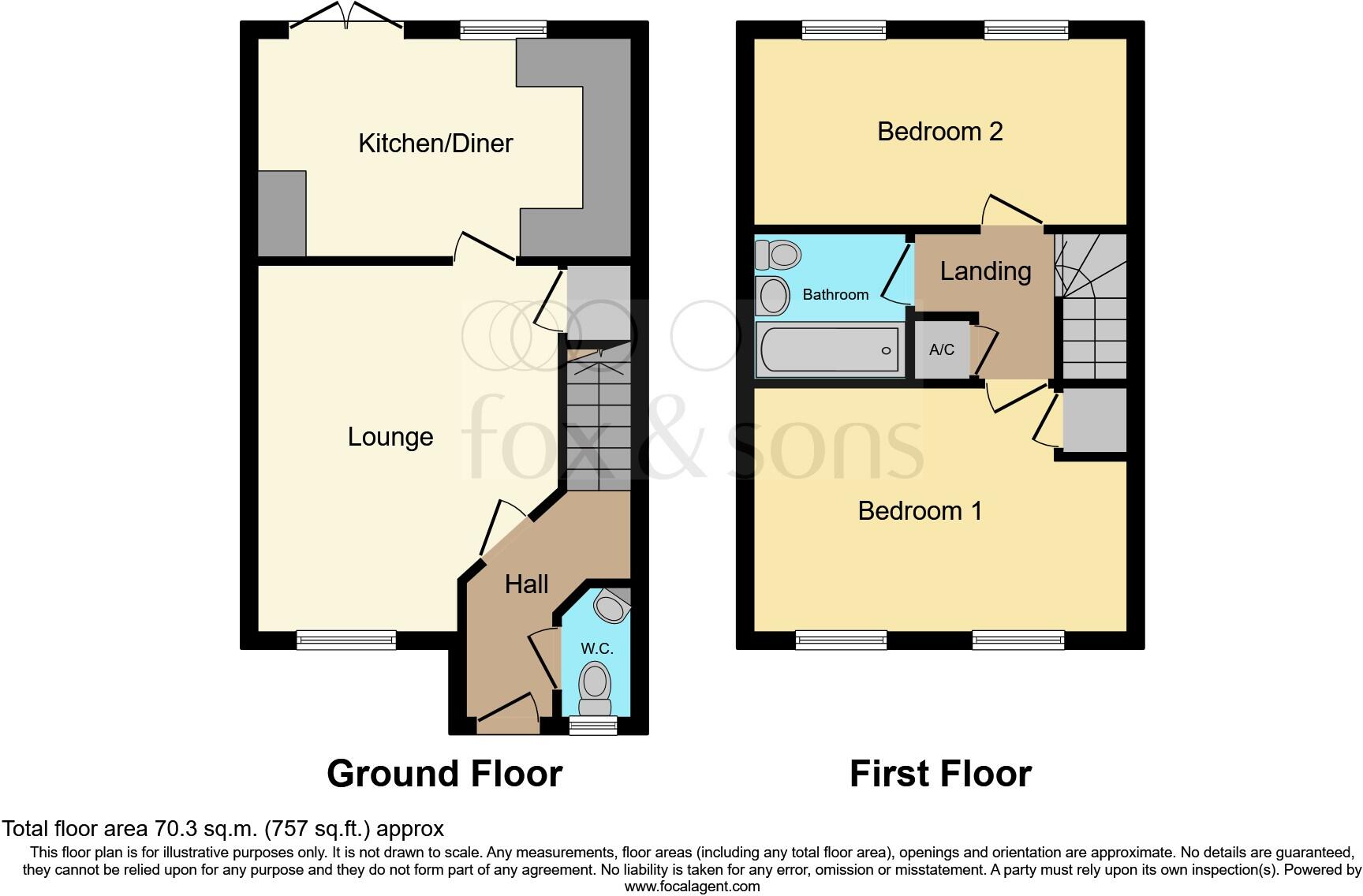 Deacon Orchard, Langport floorplan