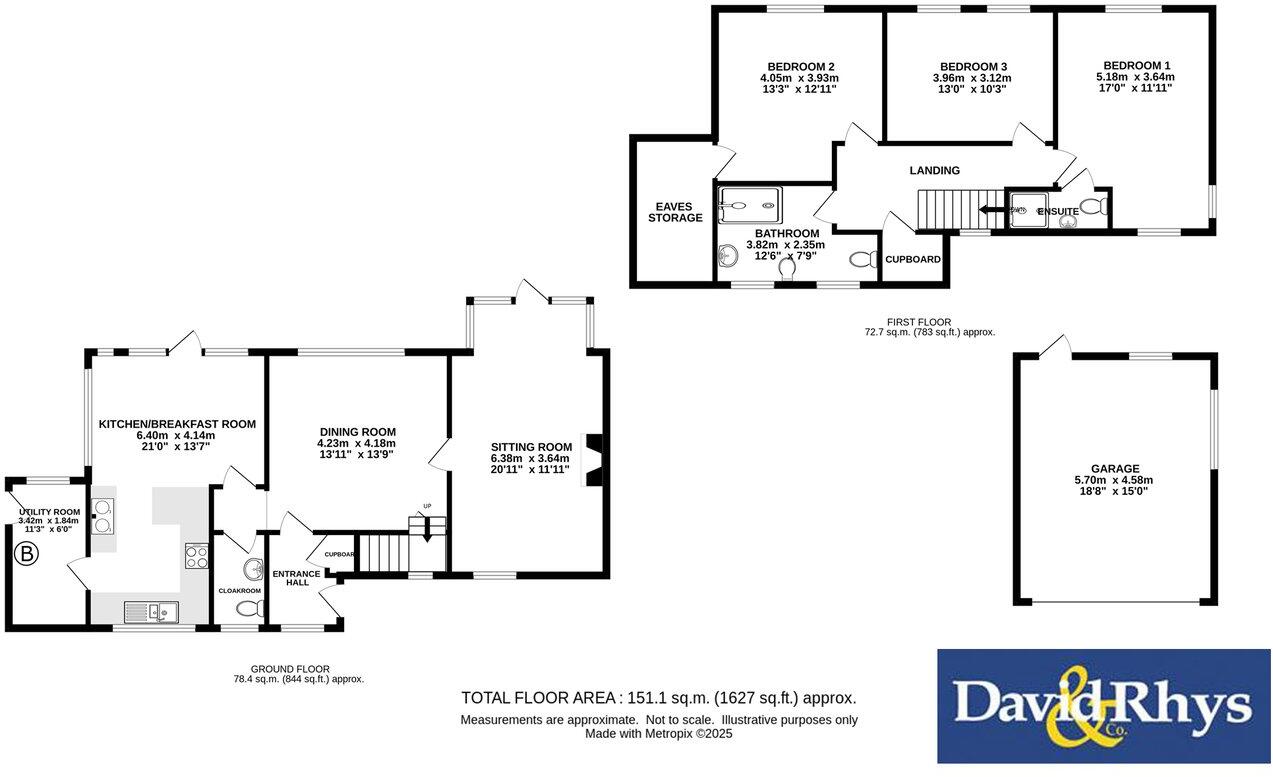 Moorlands Road, Budleigh Salterton, EX9 floorplan