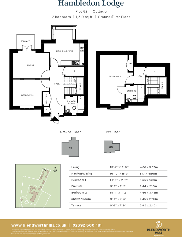 Hambledon Lodge, Wittcomb Way, Horndean, Waterlooville, Hampshire floorplan