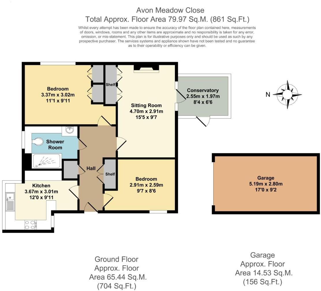 Avon Meadow Close, Stratford-upon-Avon floorplan