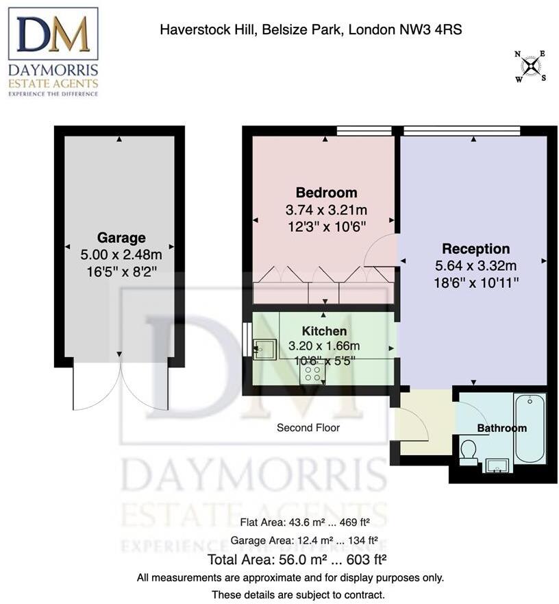 Haverstock Hill, Belsize Park floorplan