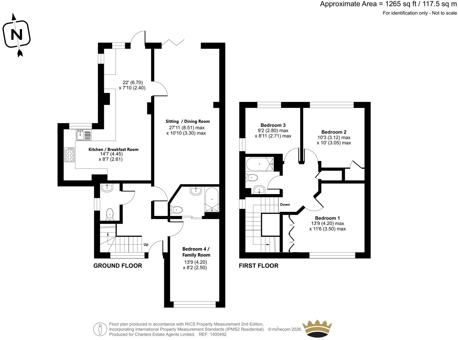Kesteven Way, Bitterne, Southampton, Hampshire, SO18 floorplan