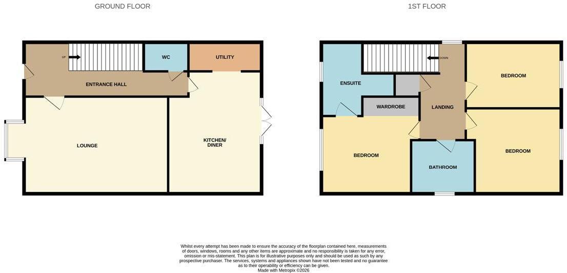 Adams Close, Melton, Woodbridge floorplan