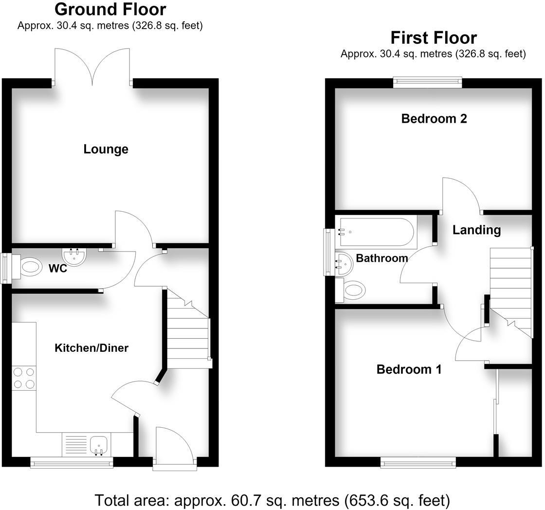 Vincent Gardens, Stevenage floorplan