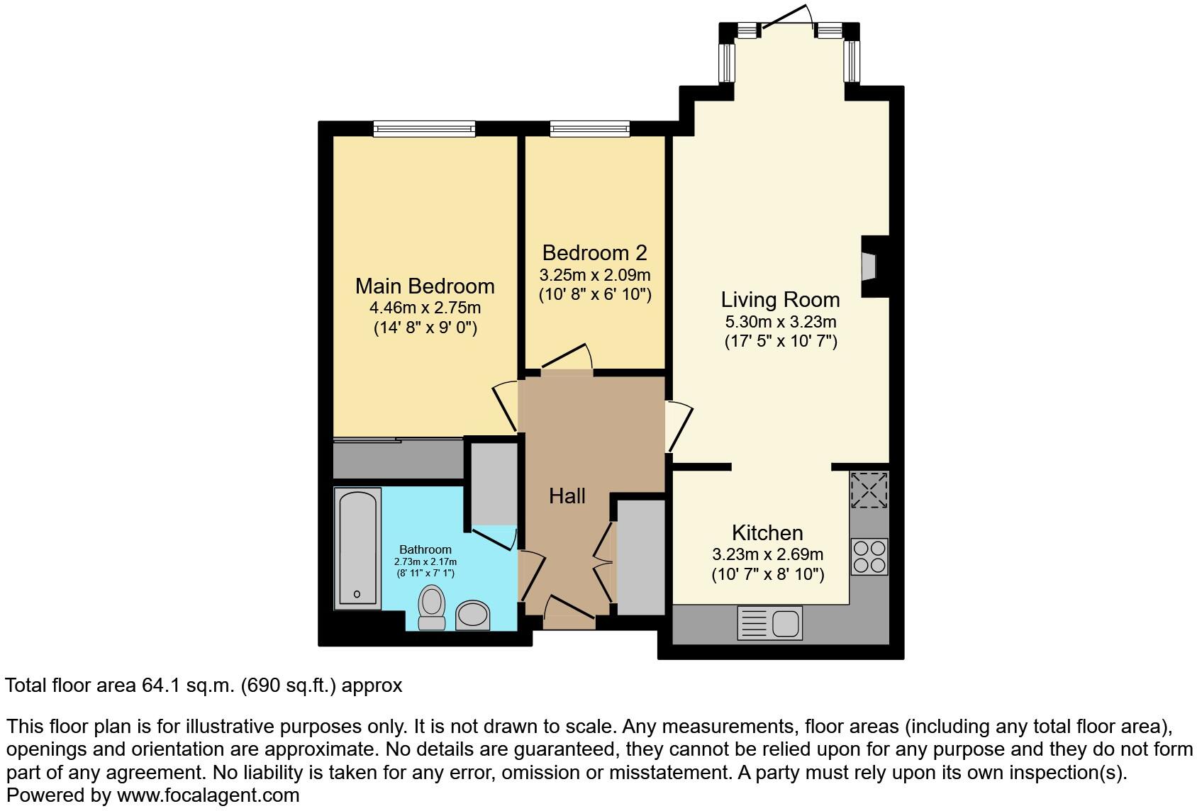 Ashleigh Court, Warboys floorplan