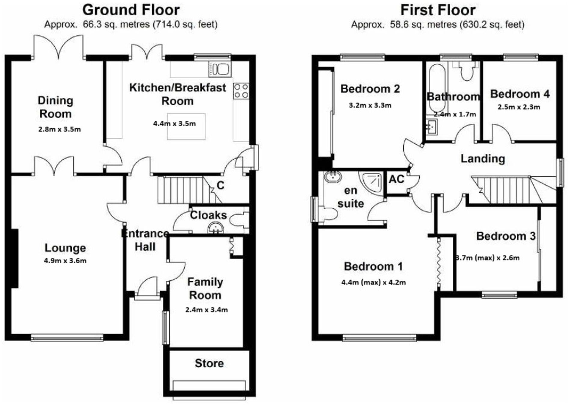 Grovefield Crescent, Balsall Common, CV7 floorplan