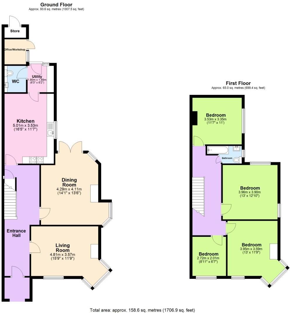 Basils Road, Stevenage floorplan