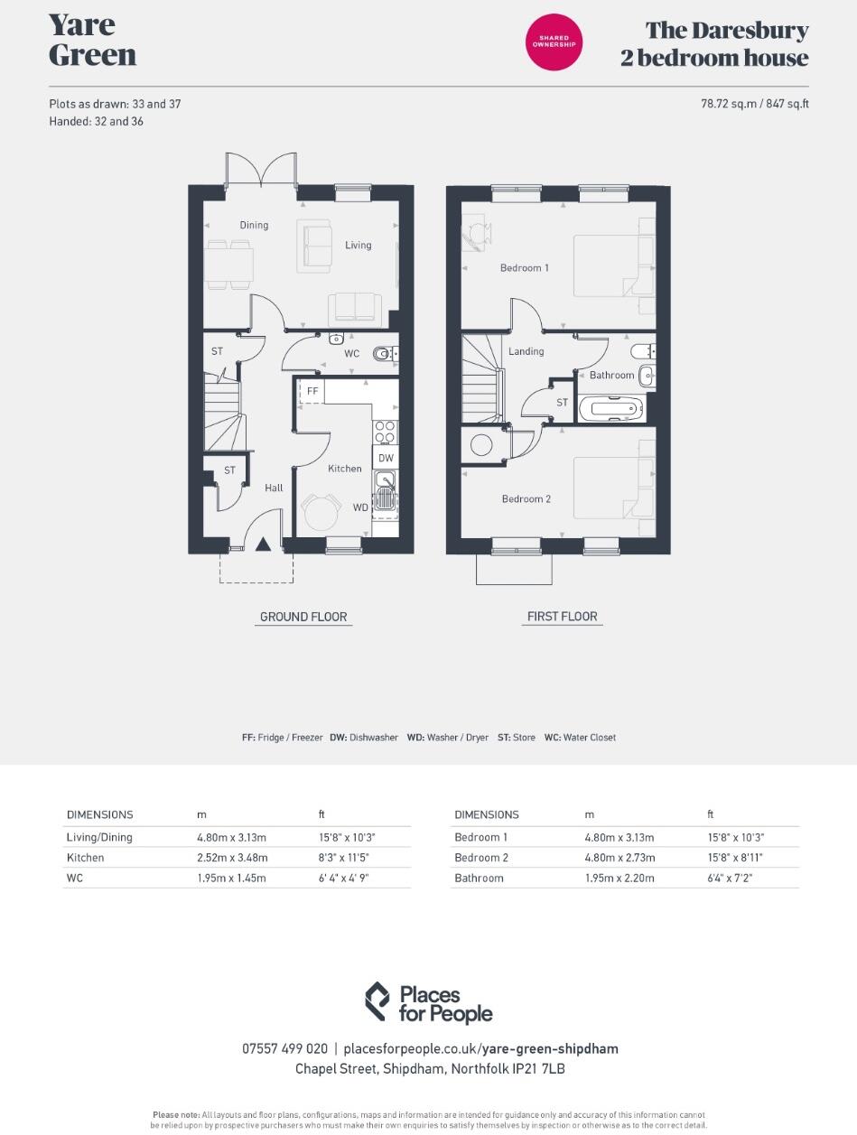The Daresbury, Yare Green, Shipdham, Thetford floorplan