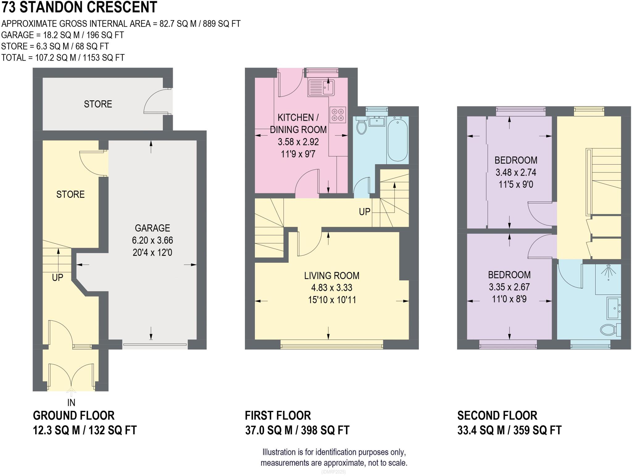 Standon Crescent, Wincobank, Sheffield floorplan