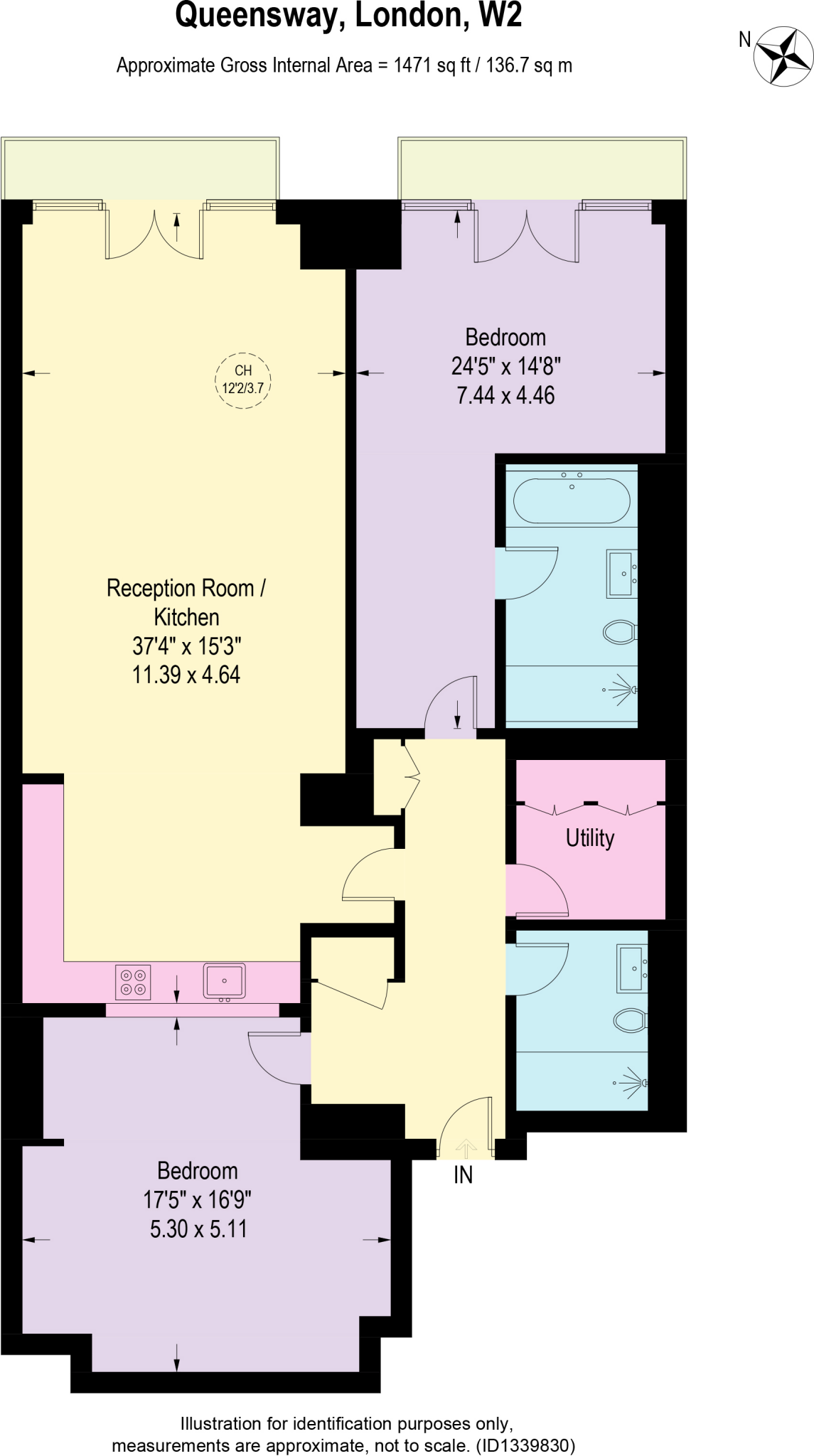 Queensway, London W2 floorplan