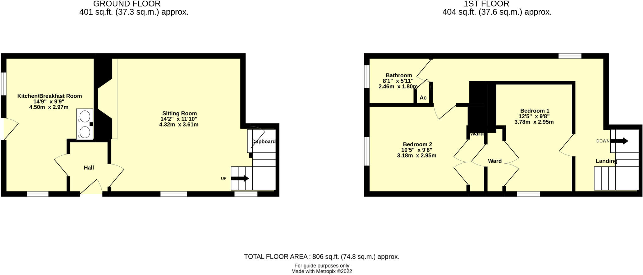 High Street, Kentisbeare, EX15 floorplan