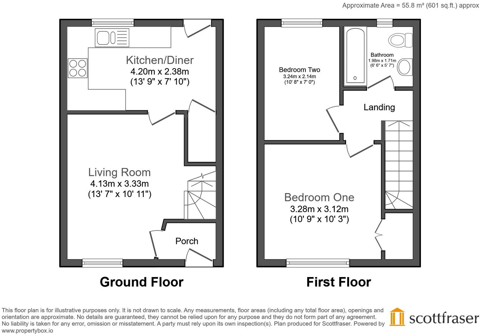 Eton Close, Witney, Oxfordshire, OX28 floorplan
