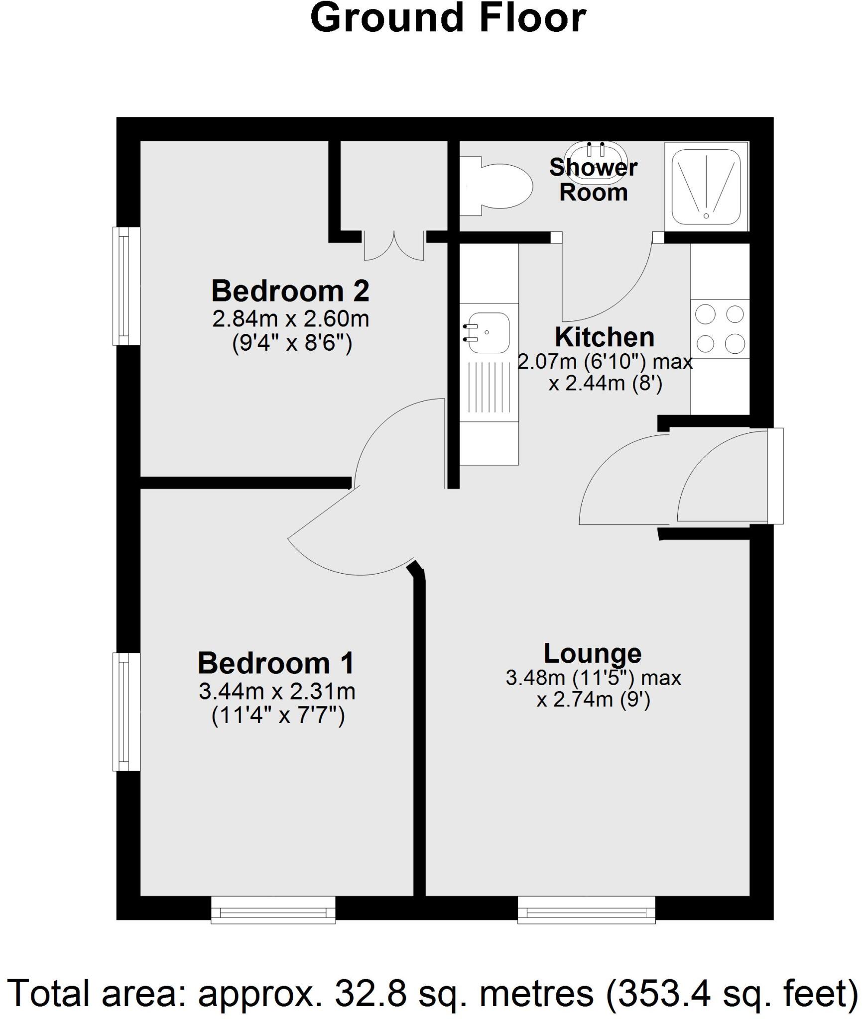 Monson Street, Lincoln floorplan