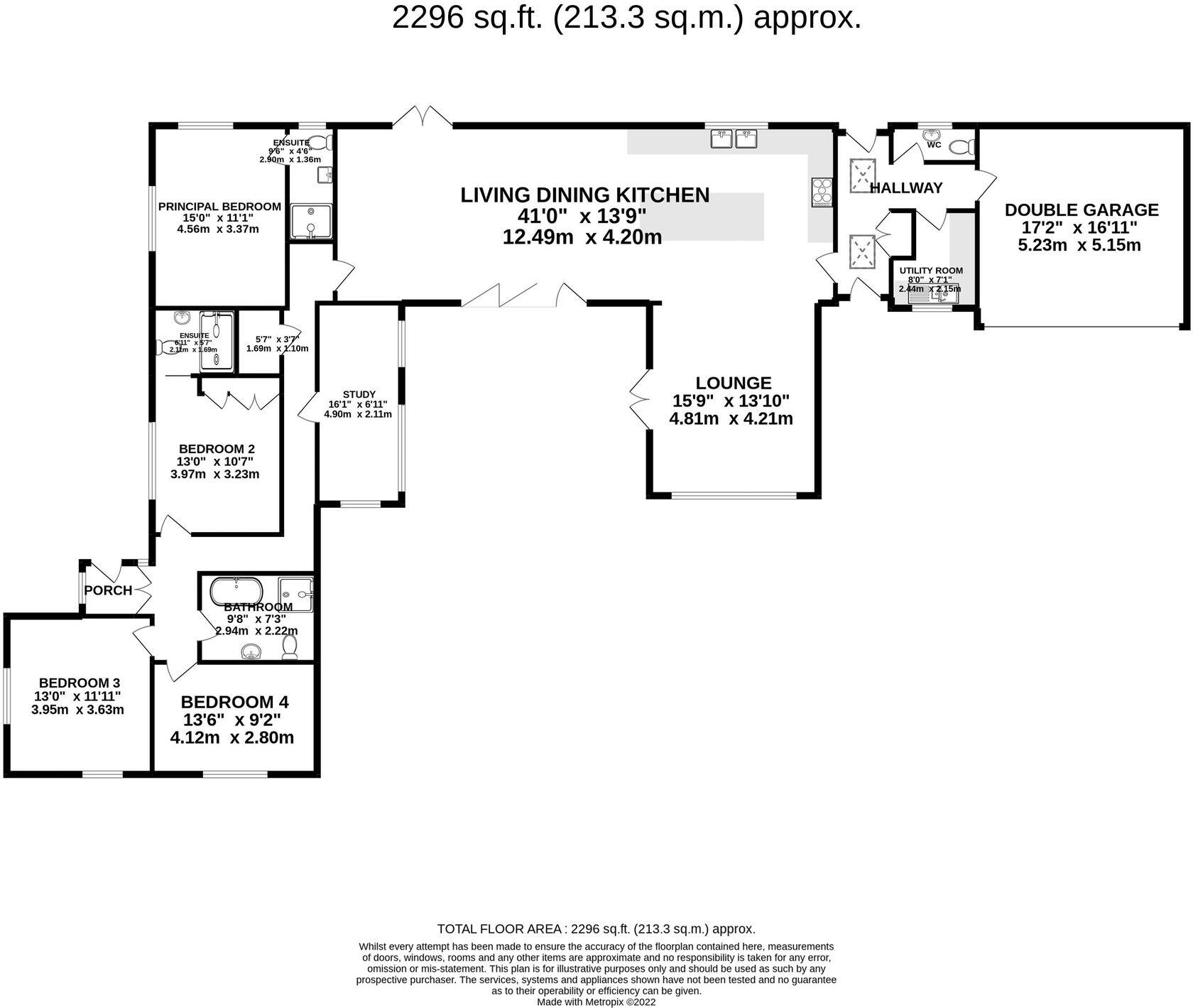 Holmes Chapel Road, Over Peover, WA16 floorplan