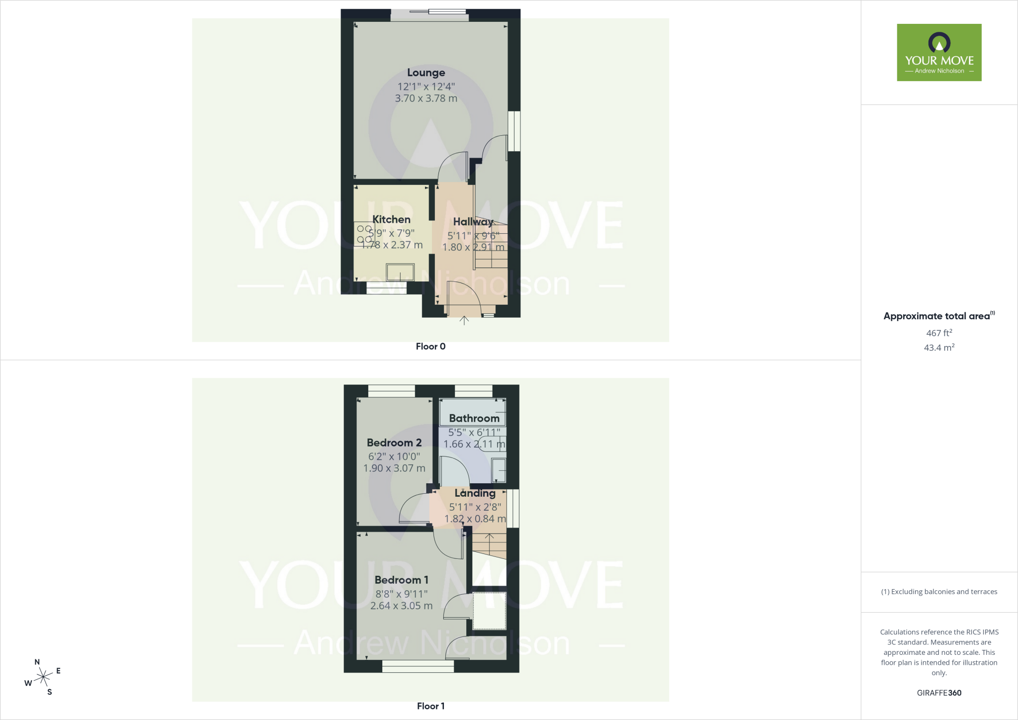 Kestrel Drive, Crewe, CW1 floorplan