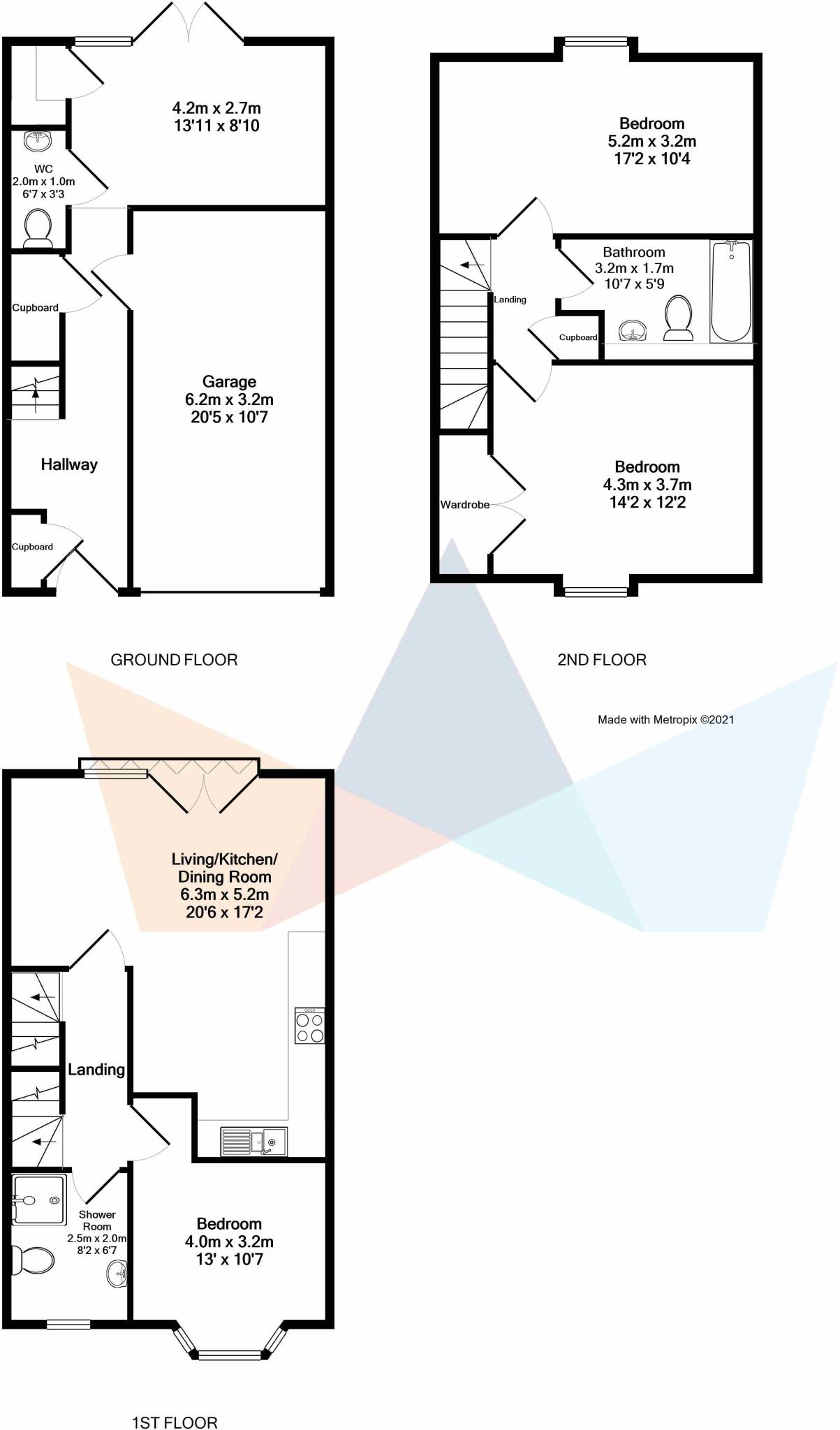 Richmond Street, Herne Bay, Kent, CT6 floorplan