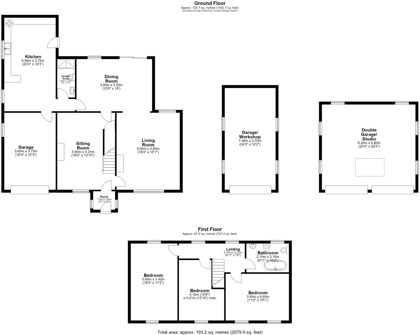 Royal Oak Cottages, Barrowford, Barrowford, BB9 6RB floorplan