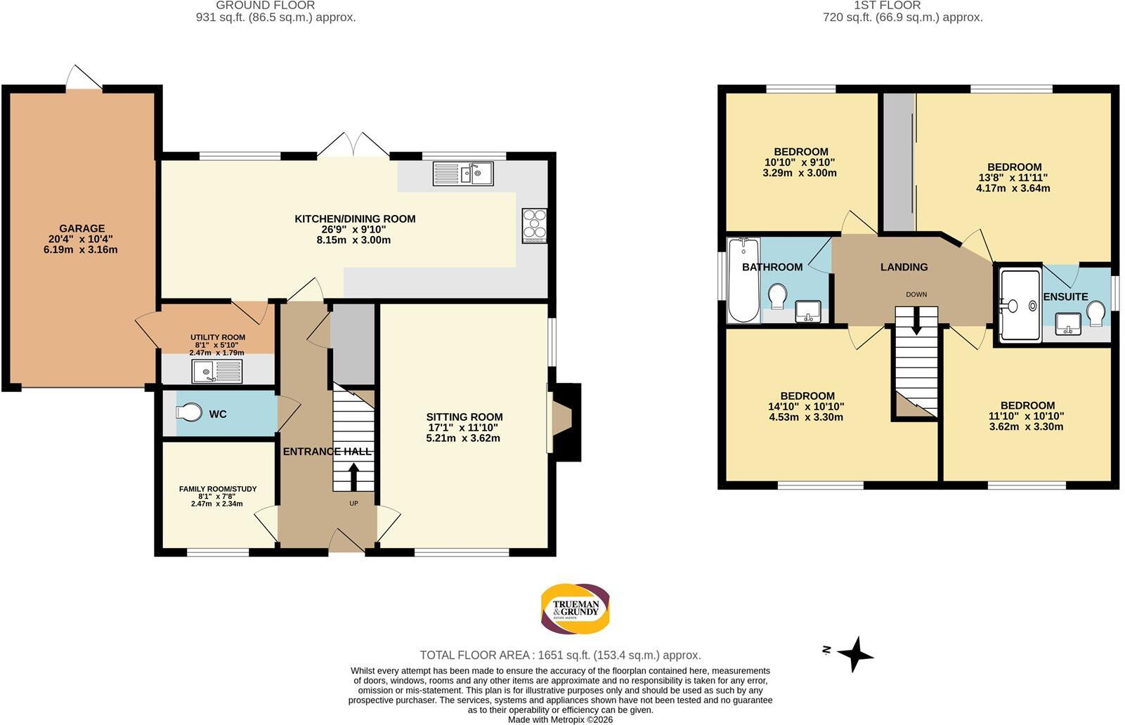 Reeve Drive, Farnham floorplan