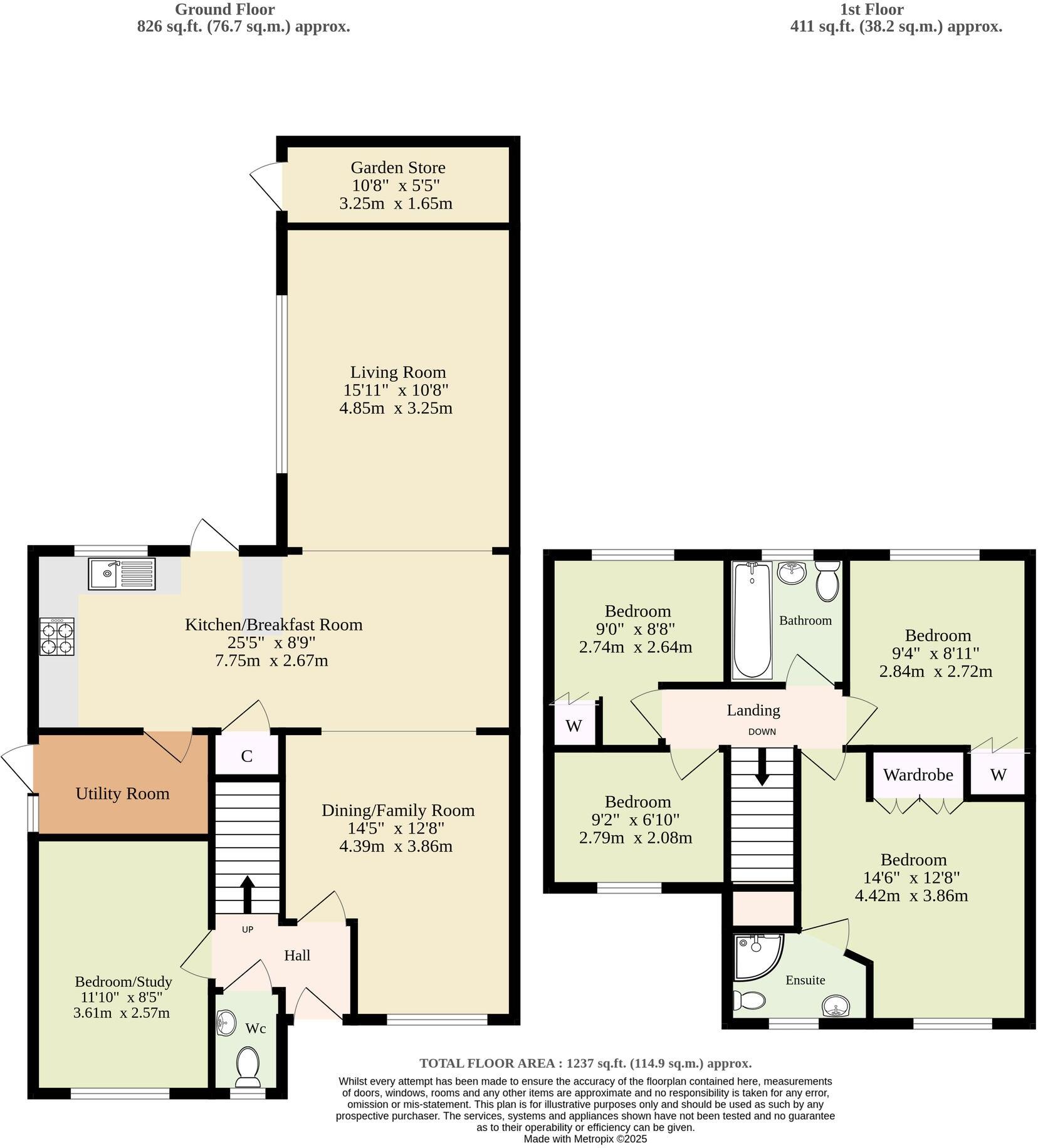 Sharpe Way, Ormesby floorplan