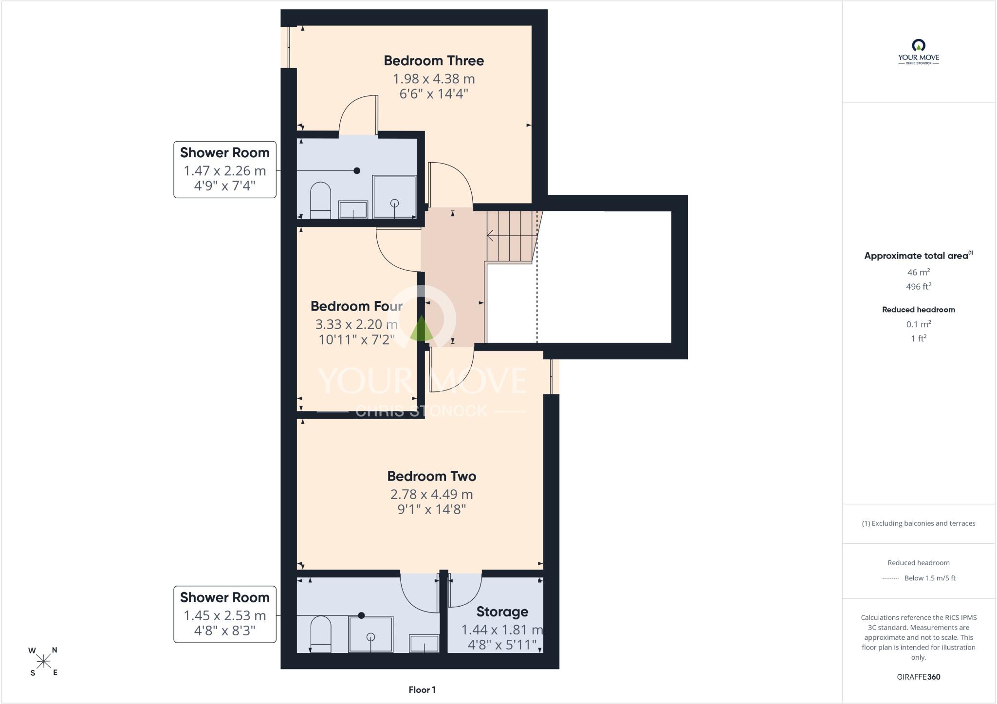 Queen Alexandra Road, Sunderland, Tyne and Wear, SR2 floorplan