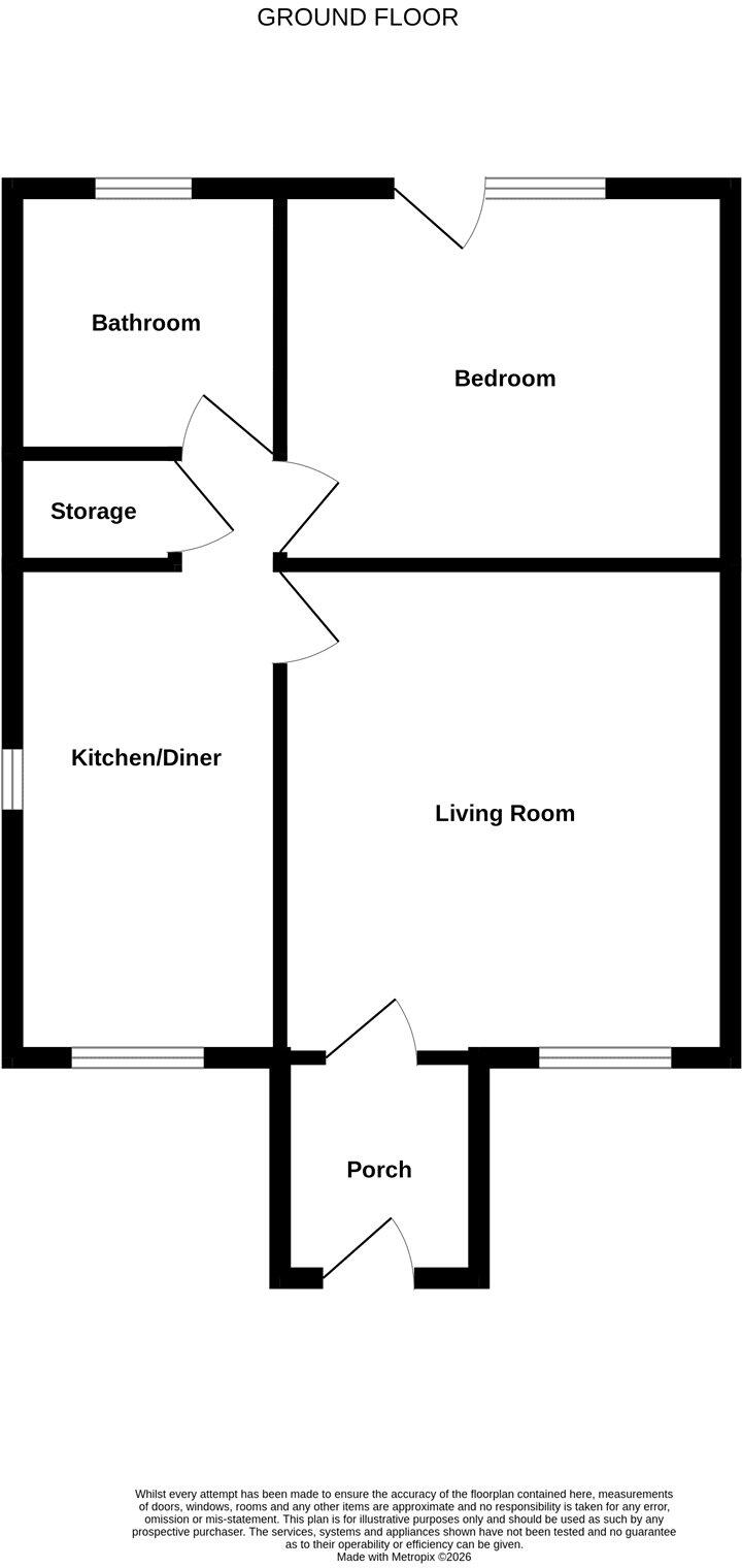 1 Dalesview Cottages, Draughton, North Yorkshire, BD23 6DU floorplan