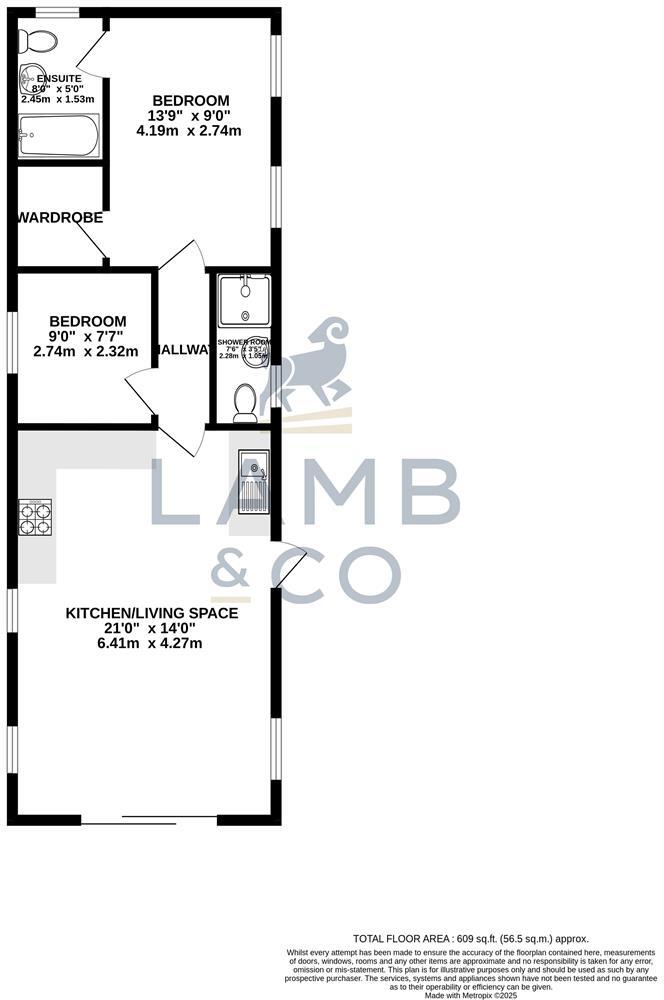 Leisure Glades Park, Clacton-On-Sea floorplan