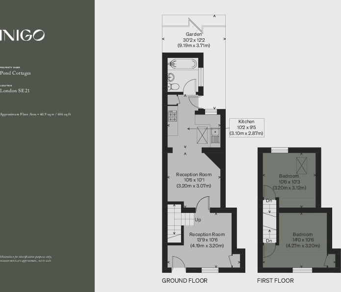 College Road, London SE21 floorplan