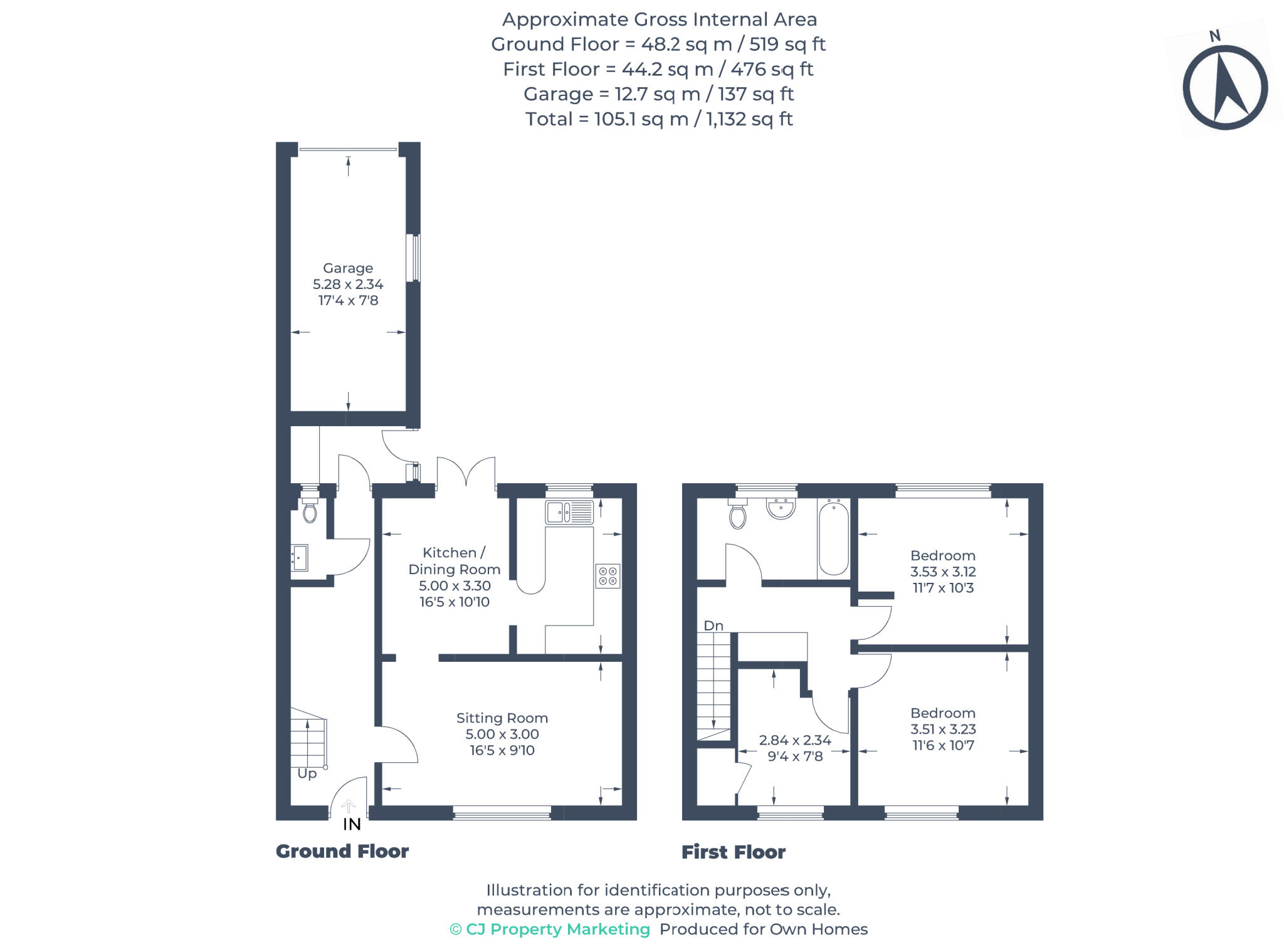 Minehead Way, Stevenage, Hertfordshire floorplan