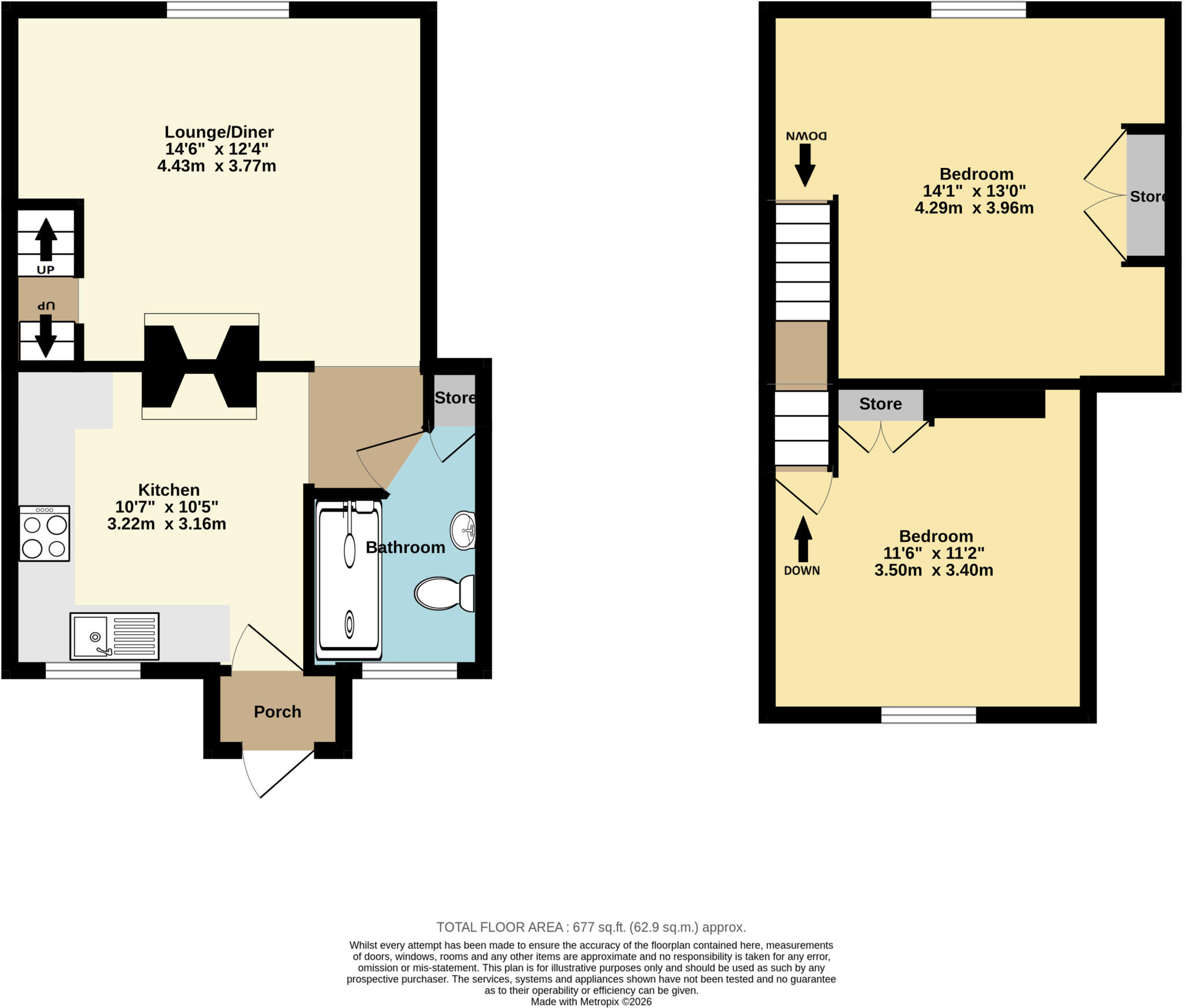 High Street, Wingham, Canterbury, Kent, CT3 floorplan